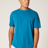 Short Sleeve Crewneck Tee In Cotton Jersey