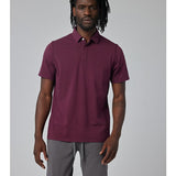 Short Sleeves Rugby Solid in Super Natural
