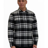 Stadium Shirt Jacket in Brushed Flannel