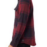 Brushed Flannel Stadium Shirt Jacket