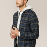 Stadium Shirt Jacket in Brushed Flannel
