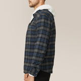 Stadium Shirt Jacket in Brushed Flannel