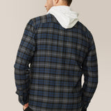 Stadium Shirt Jacket in Brushed Flannel