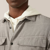 Stadium Shirt Jacket in Brushed Flannel