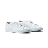 White Edge Lo-Top Sneaker In Monochromatic Nappa Leather