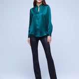 Bianca Band Collar Blouse