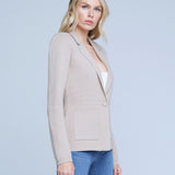 Lacey Knit Blazer