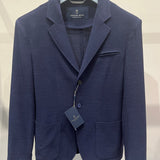 Wool Stretched Deconstructed Shirt Jacket