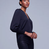 Enzo Crossfront Blouse