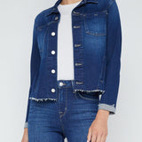 Janelle Slim Raw Jacket