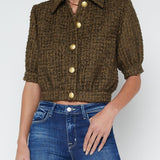 Cove Cropped Shirt Sleeve Jacket