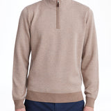 Light Gauge Highneck Jacquard With Zipper