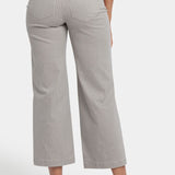Teresa Effortless Striped Wide Leg Ankle Pants