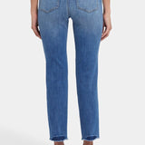 Sheri Stretch Ankle Fray Hem Pants
