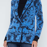 Eileen Jacquard Knit Blazer