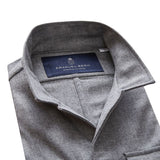 Solid Loro Piana D-Constructed Shirt Jacket