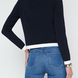 Estefania Contrast Trim Cardigan