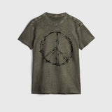 Short Sleeve Crew Tee- Barbwire Peace