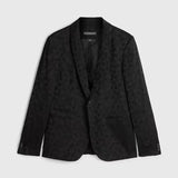 Slim Fit Shawl Lapel Jacket with Double Bosom Pack
