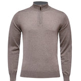 Light Gauge Beige  High-neck With Zipper