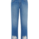 Blaine Low Rise Cropped Stovepipe Jean