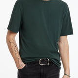 Sabine Regular Fit Short Sleeves Crew With Dart Detail