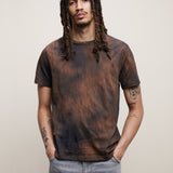 Regular Fit Short Sleeve Crew With Tie-Dye Effect Printing