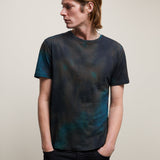 Regular Fit Short Sleeve Crew With Tie-Dye Effect Printing