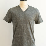 Wooster Regular Fit Short Sleeves V Neck with Melange