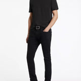 The Short Sleeve Raw Edge V-Neck Tee