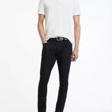 The Short Sleeve Raw Edge V-Neck Tee