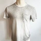 Cooper Short Sleeve Sunbleach Wash Crew with Chest Pocket