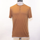 Duke Short Sleeve Henley in Burnout
