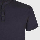 The Short Sleeve Burnout Henley Tee