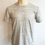 Tampa Short Sleeve Linen Cotton Crew With Pickstitch