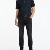 Short Sleeves Cotton Henley Tshirt