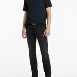 Short Sleeves Cotton Henley Tshirt