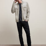 Valdez Long Sleeve Terry Trucker Jacket W Sun Wash