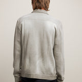 Valdez Long Sleeve Terry Trucker Jacket W Sun Wash