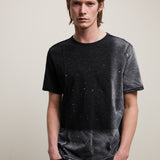 Jasper Short Sleeve Crew Patch With Spray Splatter