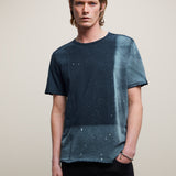 Jasper Short Sleeve Crew Patch With Spray Splatter