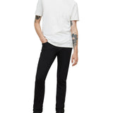 Short Sleeve Pigment Rub Raw Cut Crew