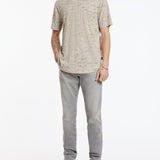 Cooper Slub Cotton Crew With Distress Screen