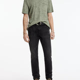 Cooper Slub Cotton Crew With Distress Screen