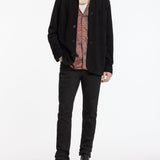 Long Seed Stitch Chore Jacket