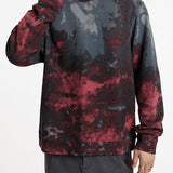 Long Sleeve Sweatshirt with Hazy Pattern