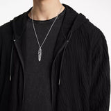 Ihsan Full Zip Hood With Texture