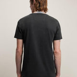 Short Sleeve Crew Tee - Skull Embroidery