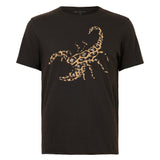 Short Sleeve Raw Edge Tee Scorpion