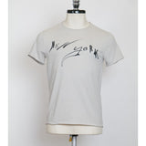 Short Sleeve Raw Edge Tee Vintage Wash- New York